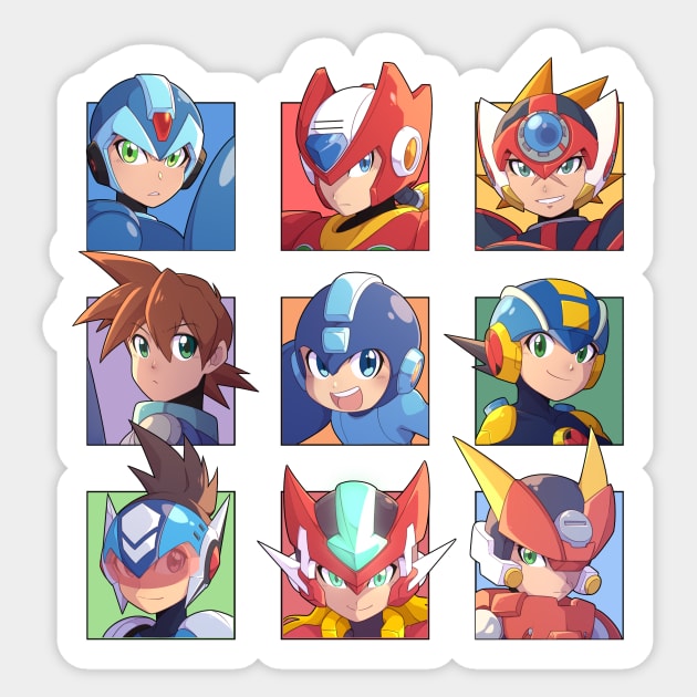 MEGA ROBOTS LEGACY Sticker by Susucomics